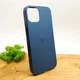 Скляний чохол Glass case Матовий для iPhone 14 Pacific Blue - зображення 3