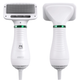 Фен расческа для шерсти собак и кошек Pet Grooming Dryer WN 10 2в1 массажёр щетка для груминга животных Белая - изображение 2