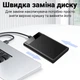 Внешний карман для жестких дисков 2.5" HDD/SSD с разъемом USB 3.0 micro-B до 4 Тб Digital Lion EHDC-02 - изображение 7