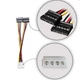 Кабель питания Molex - SATAx2 4pin-15pin 15 см переходник для подключения к блоку питания жестких дисков - изображение 2