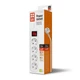 Фильтр питания СolorWay (CW-PSEA42W) 4 розетки, 2м, White - изображение 2
