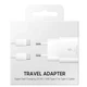 Мережевий зарядний блок живлення Travel Adapter EP-TA800 25W з кабелем type C - type C білий - зображення 1