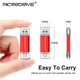 Металева USB Флешка 2в1 512GB Type-C/USB2.0 для комп'ютера телефону MicroDrive 512GB Сірий - зображення 2