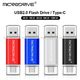 Металева USB Флешка 2в1 512GB Type-C/USB2.0 для комп'ютера телефону MicroDrive 512GB Сірий - зображення 5