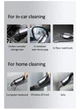 Автомобільний пилосос Usams US-ZB108-1 Mini Handheld Vacuum Cleaner Black (XCQZB10801) - изображение 8