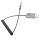 Автомобильный Bluetooth ресиверв Аудио адаптер BOROFONE BC44 Soul Car AUX BT5.0 Receiver With Cable Metal Gray - изображение 8