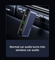 Bluetooth ресивер Атомобильный FM-трансмиттер(модулятор) Usams US-SJ519 3.5DC Mini Car Wireless Audio Receiver BT5.0 Аудио адаптер Grey - изображение 7