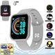 Смарт годинник Smart watch SWY68S розумний браслет з функціями фітнес трекера, вологозахистом, пульсометром та крокоміром Сірий - зображення 1