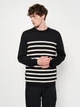 Джемпер мужской C&A 2129382 XL Черный с белым (KAY2000001385111) - изображение 1