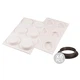 Набір форм для тартів ROUND d 8 см Silikomart FD-KIT TARTE RING ROUND D80 MM - зображення 1