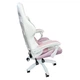 Крісло геймерське Bonro Lady 813 рожево-фіолетове - зображення 4