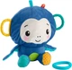 Підвіска - іграшка на дитячу коляску Фішер-Прайс Мавпеня Fisher-Price Activity Monkey and Ball (GRR32) - изображение 5