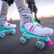 Дитячі ролики NEON Combo Skates бірюзовий NT10T4 - зображення 3