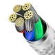 USB кабель для iPhone Type-C на Lightning BASEUS Dynamic Series Fast Charging Data Cable (1m, 20W). White - зображення 9