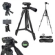 Универсальный штатив трипод Tripod 3120 для телефона камеры c уровнем и чехлом черный - изображение 2