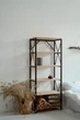 Этажерка LEVOR "LOFT-6" из ольхи черная - изображение 5