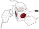 Сетевой удлинитель Allocacoc Powercube Extended на 5 розеток 1.5 м Синий (1300BL/DEEXPC) (8718444086932) - изображение 4