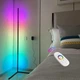 Кутовий LED торшер 1.5, лед лампа, лед нічник, RGB підсвічування, два види управління - зображення 3