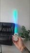 Кутовий LED торшер 1.5, лед лампа, лед нічник, RGB підсвічування, два види управління - зображення 9