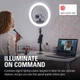 Студійне світло для стрімінгу Elgato Ring Light (10LAC9901) Чорний 45 Вт/2500 лм/2900 - 7000 К - зображення 3