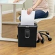 Шредер Fellowes P-30C (6008101) Чорний 6 аркушів 4 x 34 мм/15 л - зображення 6