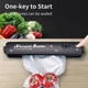 Вакуумный упаковщик вакууматор еды Vacuum Sealer Черный + 10 пакетов - изображение 7