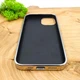 Матовий скляний чохол Baseus Glass case для iPhone 14 Silver - зображення 4