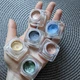 Стойкие кремовые тени Models Own Myshadow Cream Eyeshadow - 02 Sea Nymph 2,8 гр. Голубой - изображение 3