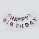 Гирлянда Растяжка КОСМОС HAPPY BIRTHDAY Разноцвет - изображение 3