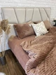 Плюшевое постельное белье Cappone (велюровое) Элитное Кэмел - изображение 3