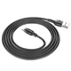 Кабель USB - micro USB Hoco X52 2.4A 1 метр Black магнітний (96369) - зображення 4
