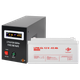 Комплект резервного питания для котла LP (LogicPower) ИБП + гелевая батарея (UPS B500VA + АКБ GL 900W) - изображение 1