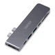 Концентратор для Macbook Choetech (HUB-M14) 7-In-1 USB-C Multiport Adapter - зображення 1