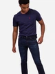 Футболка хлопковая длинная мужская U.S. Polo Assn 113904-0400A M Синяя - изображение 3