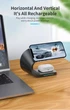 Бездротова зарядка Qi 4 в 1 VHG LFX-178 Wireless 15W I Док-станція для iPhone + iWatch + Airpods Black - зображення 8