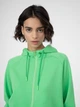 Толстовка на молнии с капюшоном женская 4F Sweatshirt F536 4FSS23TSWSF536-41S M Зеленая (5904698224135) - изображение 7