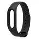 Ремінці для фітнес браслетів Mi Band 2, з силікону чорний (Mrk-5322) - зображення 1