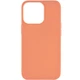 Силиконовый чехол Candy для Apple iPhone 14 Pro (6.1") Rose Gold Без бренда - изображение 1