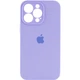 Чохол Silicone Case Full Camera Protective (AA) Apple iPhone 14 Pro Max (6.7") Бузковий / Dasheen Без бренду - зображення 1