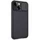 Карбоновая накладка Nillkin CamShield Pro для Apple iPhone 14/13 (6.1") Black - изображение 2