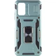 Ударопрочный чехол Camshield Army Ring для Xiaomi Poco X5 Pro 5G / Note 12 Pro 5G Зеленый / Light Green Без бренда - изображение 3