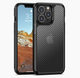Протиударний чохол для iPhone 14 Ipaky Comely Series Силікон+Пластик Black - зображення 1