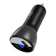 Автомобильное зарядное устройство в прикуриватель ACEFAST B6 |1USB/1Type-C, 63W/6A, PD/QC| Black - изображение 3
