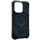 Ударостійкий чохол UAG Monarch Pro with MagSafe Leather для Apple iPhone 14 Pro (6.1") Синій - зображення 2