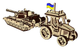 Деревянный конструктор пазлы подвижный без клея 311 деталей для детей с инструкцией 43Х12Х15 см (474343-Prob) Украинский фермер - изображение 1