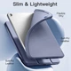 Силиконовый чехол обложка + Pencil Holder BBM1 для iPad 10 2022/2024 10,9"/iPad 11" 2025 (A16) Серо-фиолетовый - изображение 4