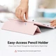 Силиконовый чехол обложка + Pencil Holder BBM1 для iPad 10 2022/2024 10,9"/iPad 11" 2025 (A16) Розовый - изображение 4