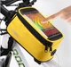 Велосипедная сумка Roswheel 6.5" велосумка для телефона на раму 12496 L Yellow - изображение 1