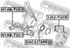 Сайлентблок рычага HYUNDAI ACCENT, i30 94- зад. мост (Выр-во FEBEST) Febest (HYABTUC1) - изображение 2