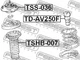 Відбійник амортизатора Febest (TDAV250F) - зображення 2
